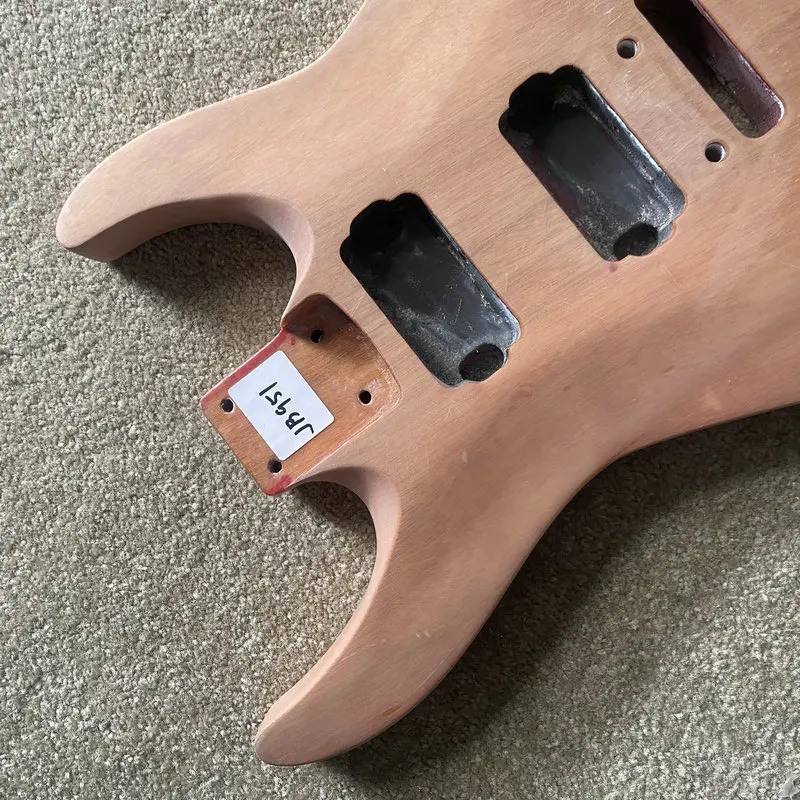 JB951 Корпус электрогитары из цельного красного дерева HH Звукосниматели Tremolo Style