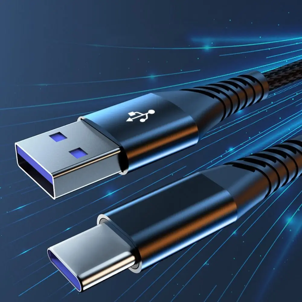 Кабель для быстрой зарядки с разъемами Type-c и кабель Micro-USB типа C устойчивый к