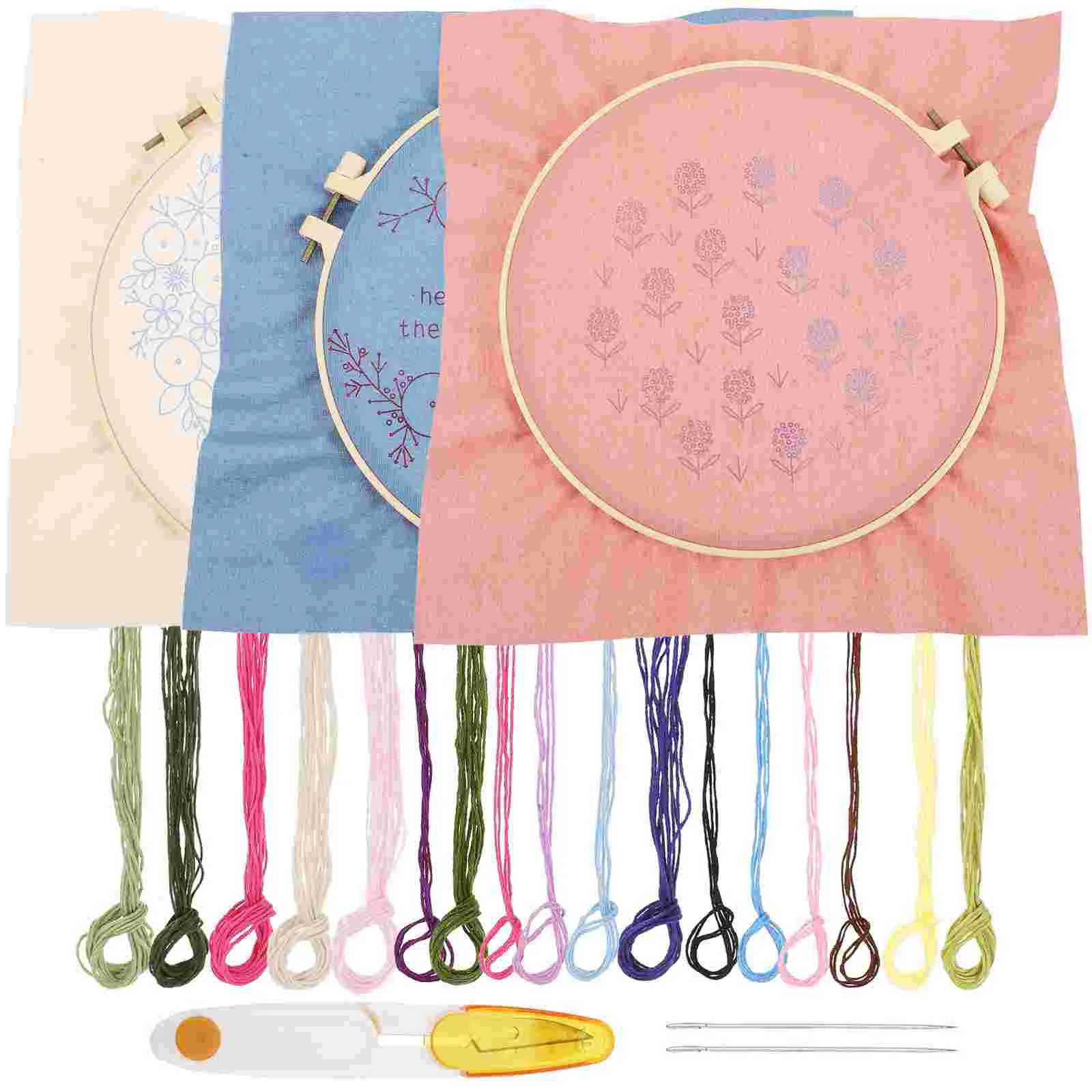 

1 Set Fabric For Adults Wall Professional Embroidery Flower Bird Embroidery for Embroidery DIY Decoration Craft