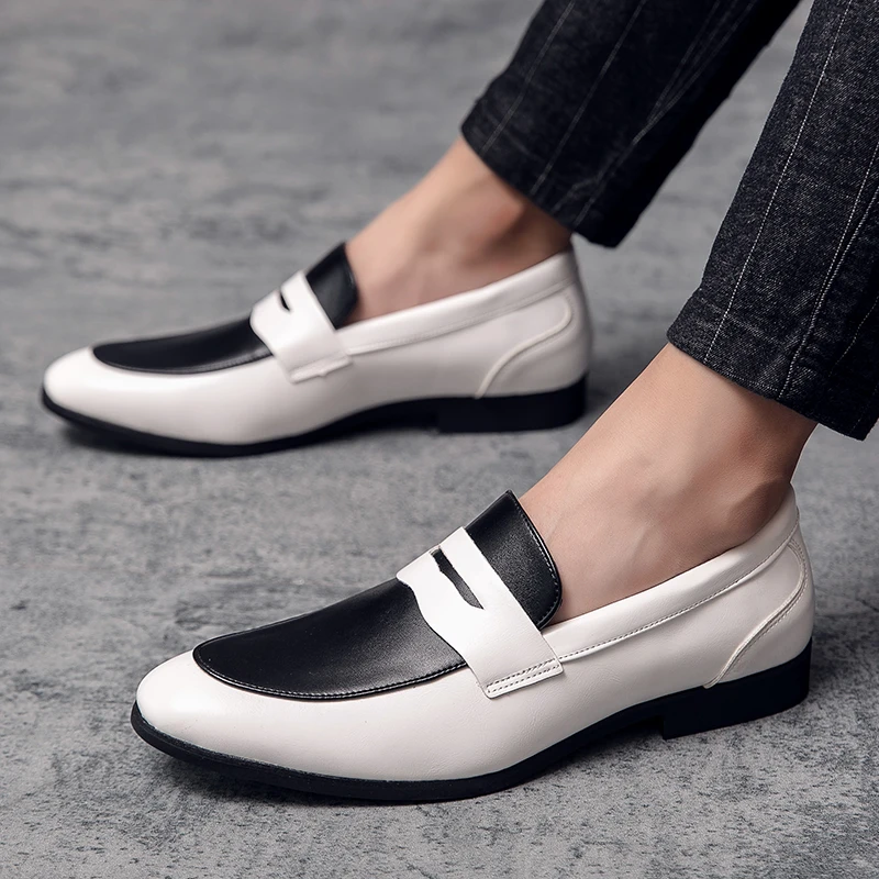 

Men Loafers Large Size Casual Shoes Comfy Slip on Driving Shoes Moccasins Designer Business Oxford Shoes Mixed Colors Men Shoes