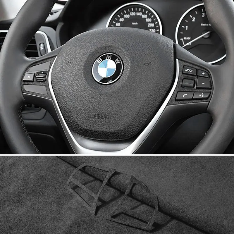Для BMW 3 4 Ser F30 F34 F32 F33 F36 Автомобильная кнопка на руле панель накладка наклейки из