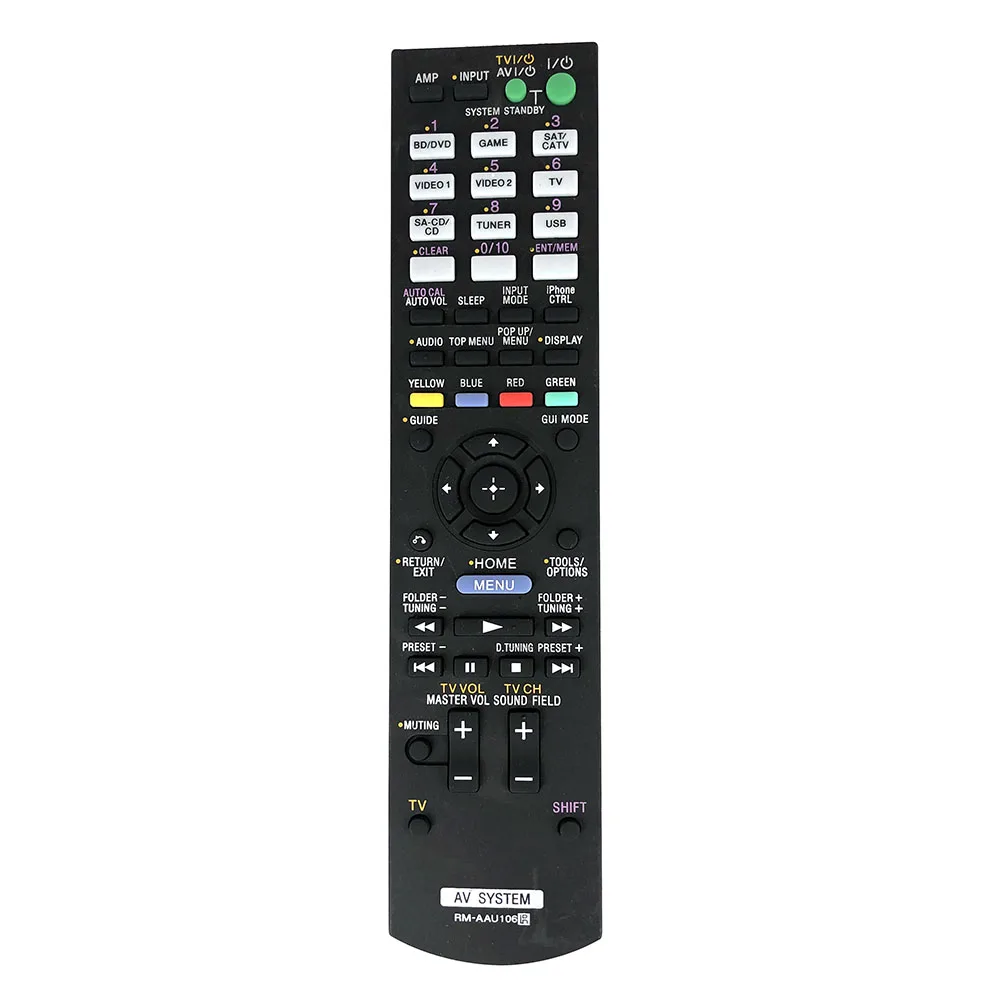 Новая модель для Sony RMAAU106, аудио-видео ресивер, дистанционное управление