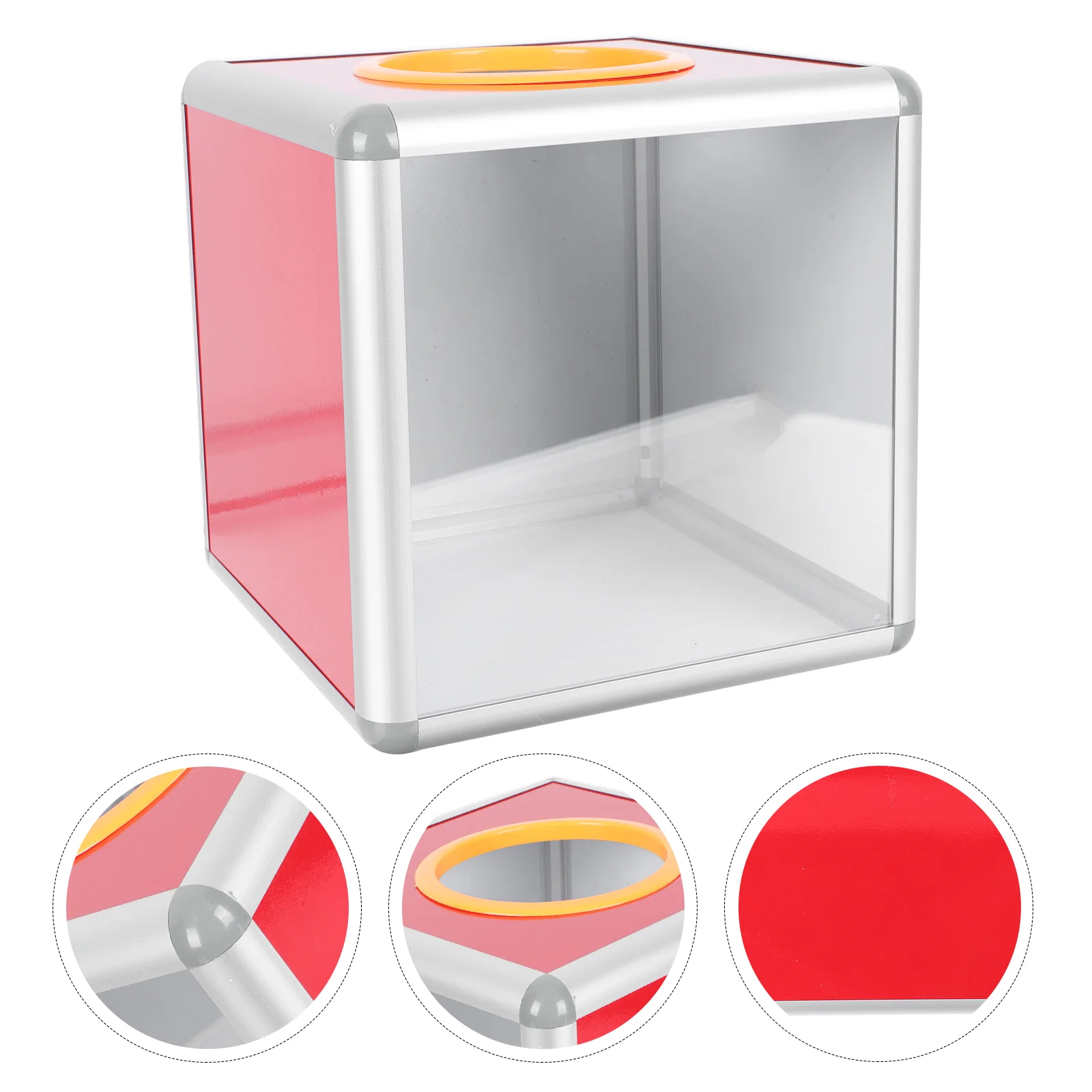 

Transparent Lottery Box Clear Container Comment Box Ballot Box Clear Donation Box Acrylic Ticket Box Office