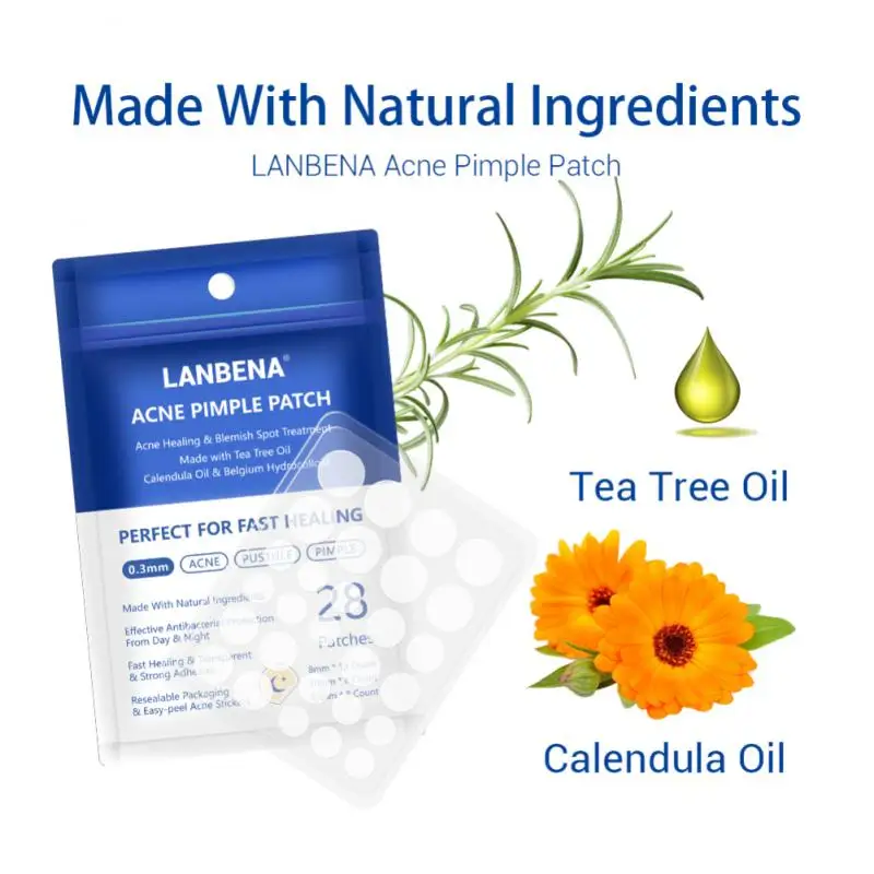 LANBENA Пластырь от прыщей и для ночного использования лечение рубцов акне