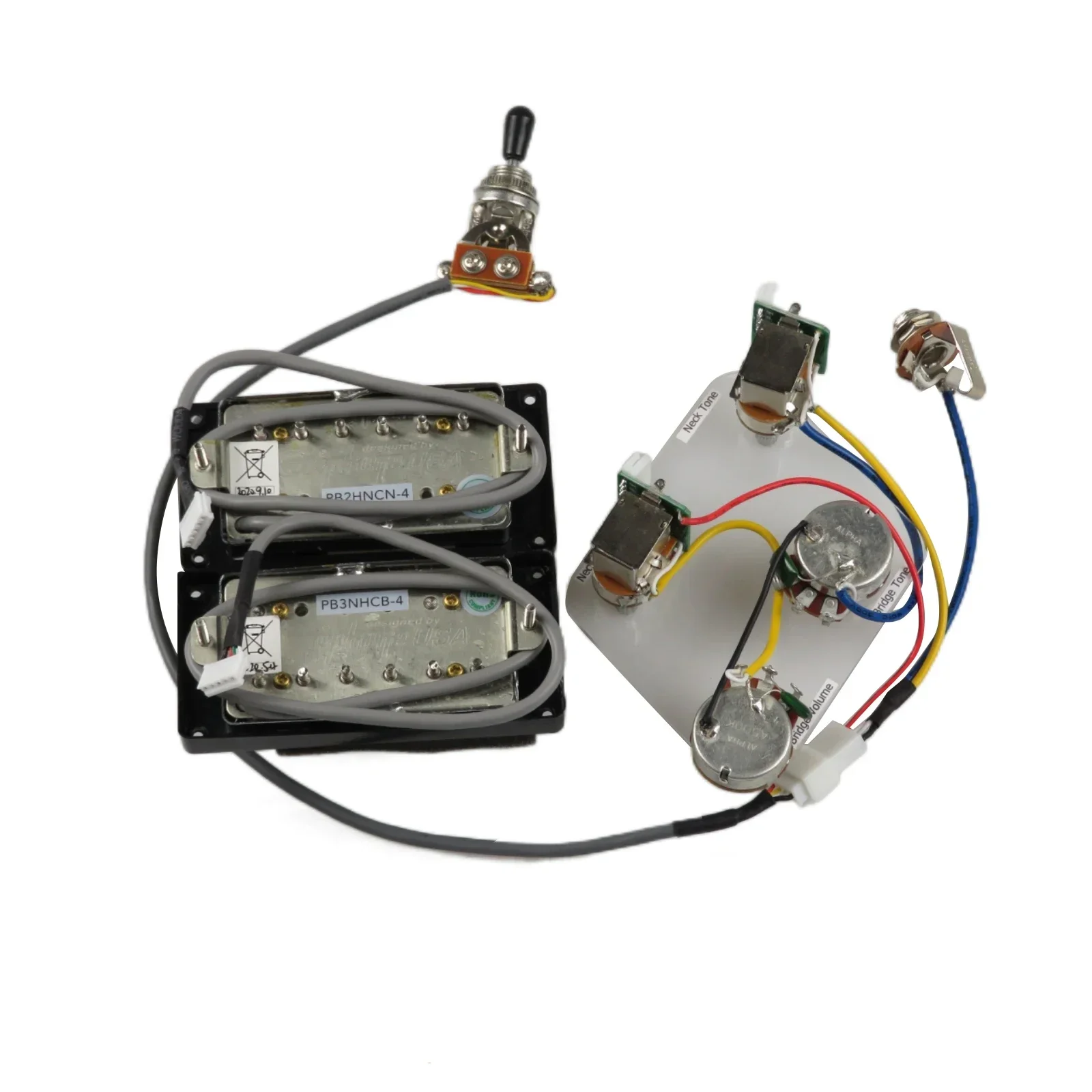 Комплект жгут проводов для гитары Alnico 5 ProBucker Humbucker Pickups Push/Pull