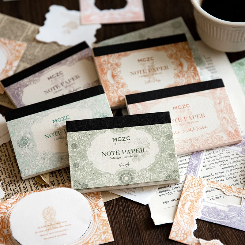 Yoofun 50 листов для скрапбукинга декоративный материал бумажные блокноты записей