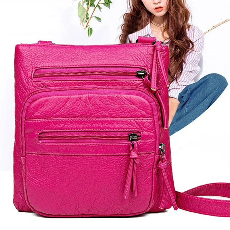 

Women's Bag Purses Flap Coin Purse Multi-Layer Casual Shoulder Bag PU Leather Bag Women Luxury Shoulder Women Bag Crossbody Bags