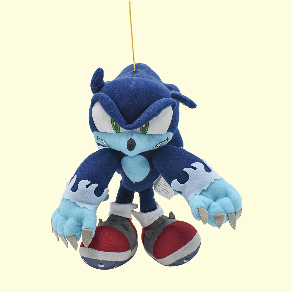 

Werewolf Sonic Children's Plush Doll PP Cotton Made Soft Filled Toys Originality A Birthday Gift for Friend Cool and Dazzling
