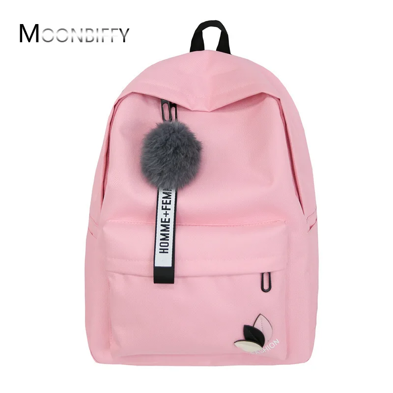 

Школьный рюкзак для девочек-подростков, женский рюкзак для колледжа с защитой от ветра, Модная стильная сумка для учеников Старшей школы