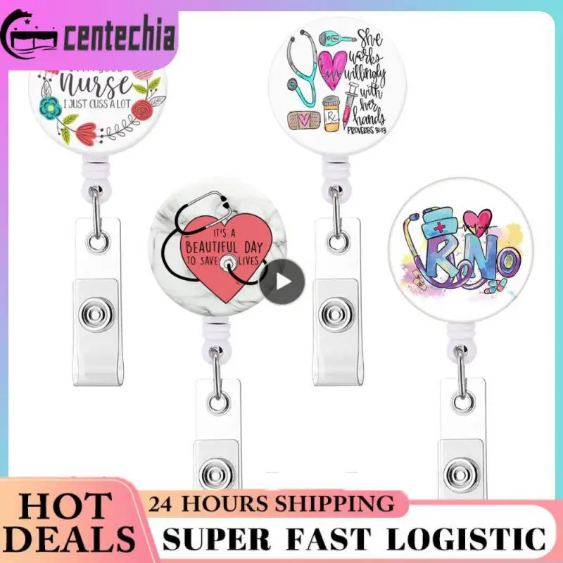 

Масштабируемый зажим для работы с зажимом, офисный зажим «крокодил», значок-стетоскоп для любви, зажим для значка с мультяшным принтом, аксессуары для значков