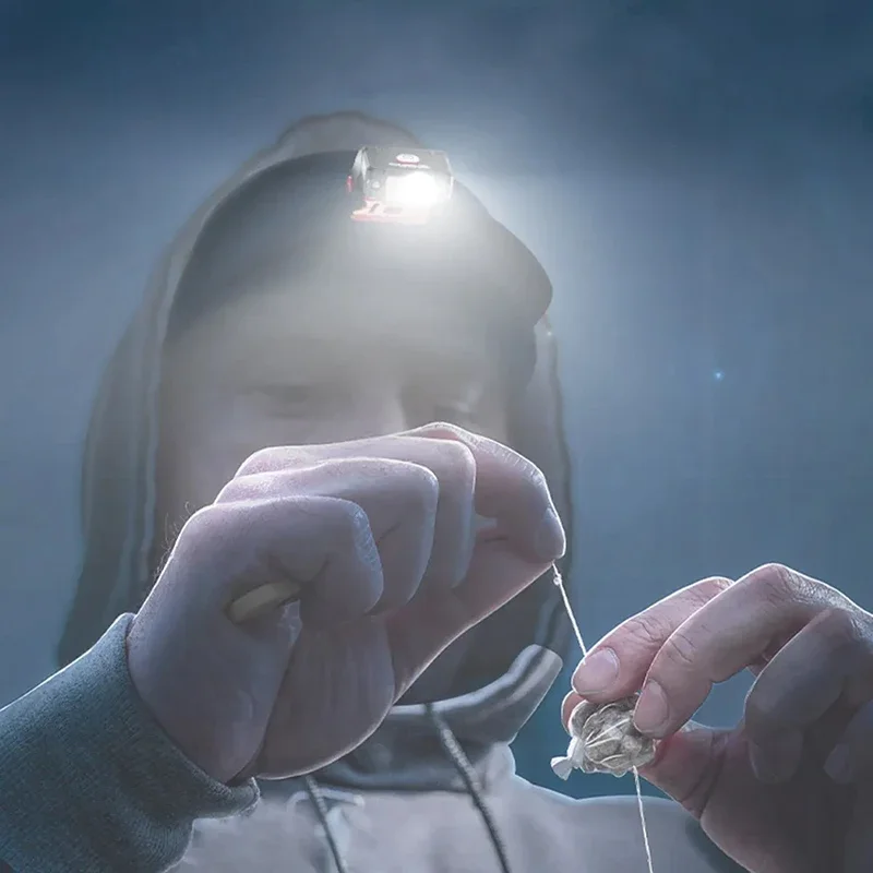 Светодиодный налобный фонарь ZHIYU с миниатюрным детектором