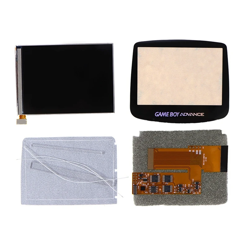 

IPS Highlight LCD Screen For Nintendo GBA Game Console Adjustable Brightness LCD Display Screen Repair Accessories