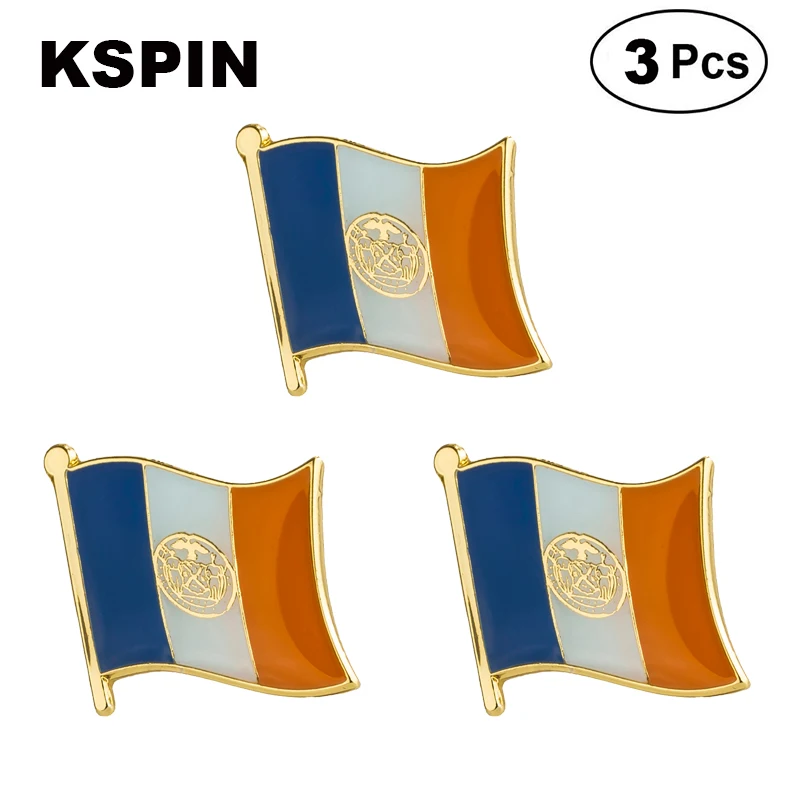 U.S.A New York Lapel Pin Brooches Pins Flag badge Brooch Badges