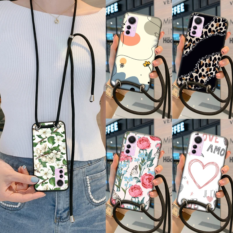 

Necklace Lanyard Rope Cover Case For Motorola Moto G Stylus 5G 2022 4G Phone Cases Coque Fundas