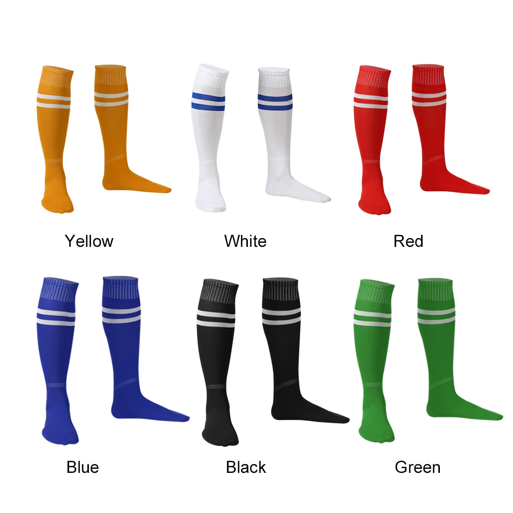 

1 Pair Unisex Knee Legging Stockings Soccer Sports Socks Over Knee Ankle Stocking Running for baseball football Men Women Socks