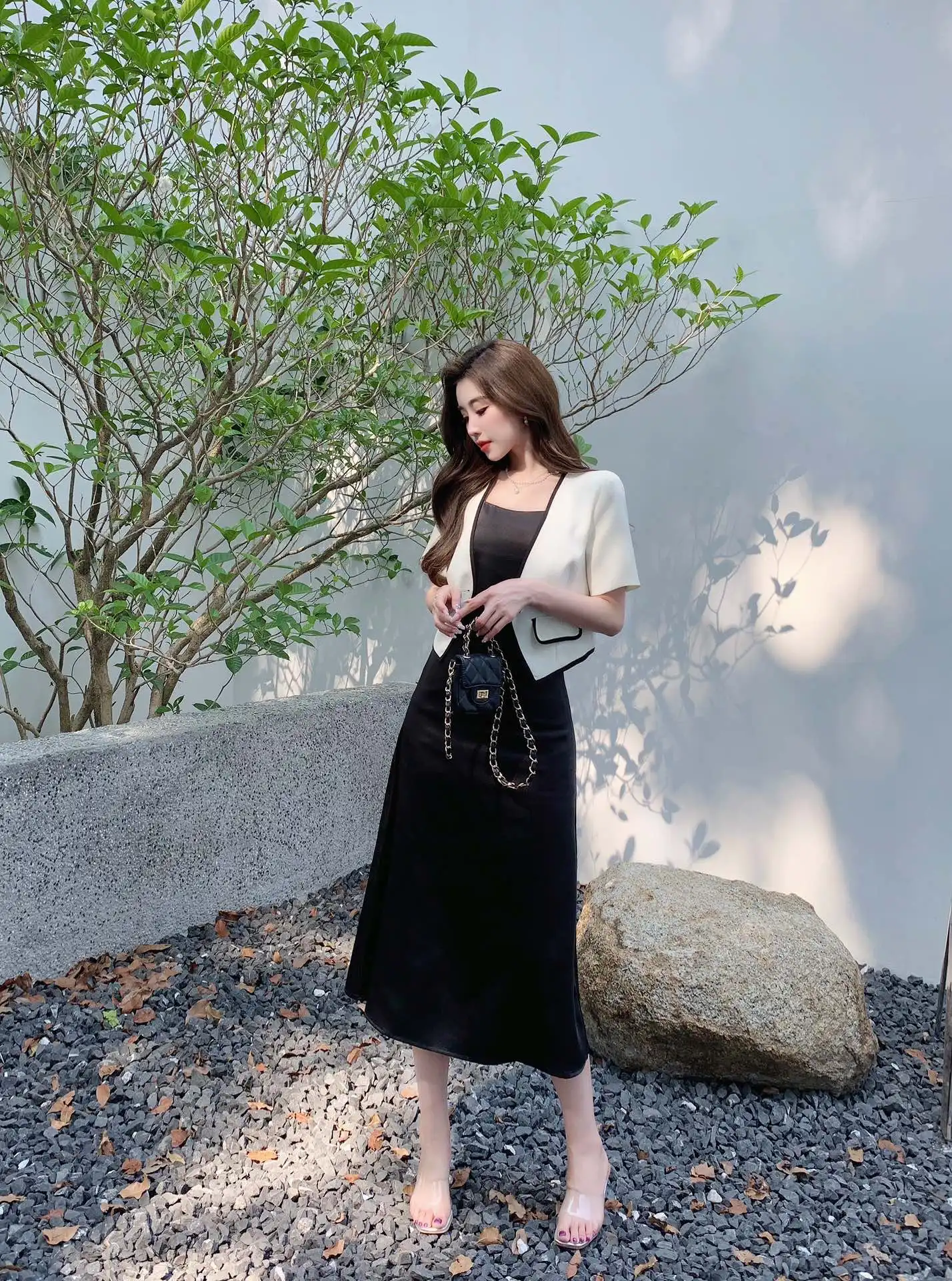 

2023 spring and summer women's clothing fashion new Dress Suit 0526