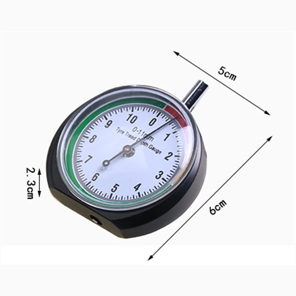 

Car Tyre Tread Depth Gauge Trucks Van Tire Pointer Monitor Measure Device Tool