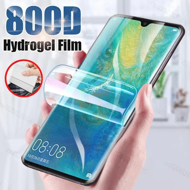 Гидрогелевая пленка для Huawei P30 P20 P10 Lite Pro, Защита экрана для Huawei P40 P50 P60 Pro Lite P Smart Z 2019, защитная пленка