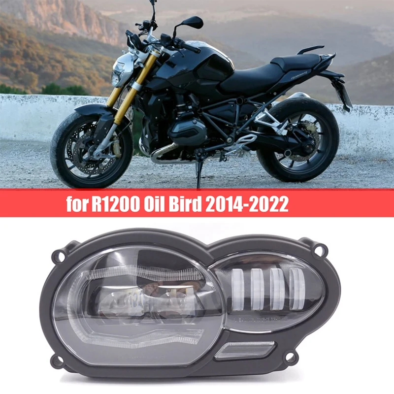 

ADV Headlight Assembly LED High And Low Beam Daytime Running Light For BMW R1200 Oil Bird 2014-2022