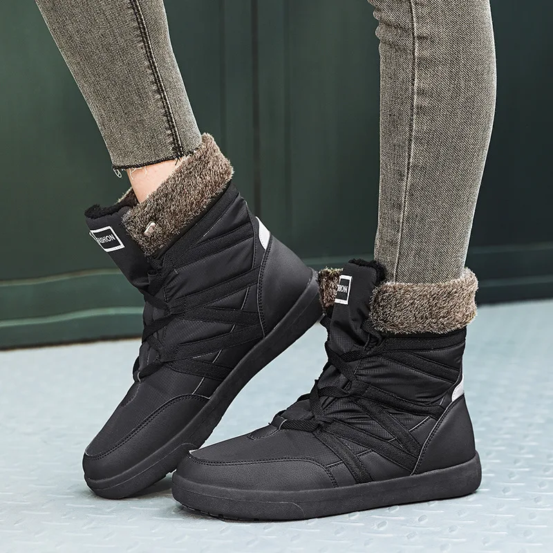 Winter Women Boots Snow Boots Plus Size Couple Shoes Non-Slip Ankel Boots Women Casual Shoes Winter Fashion Sneakers