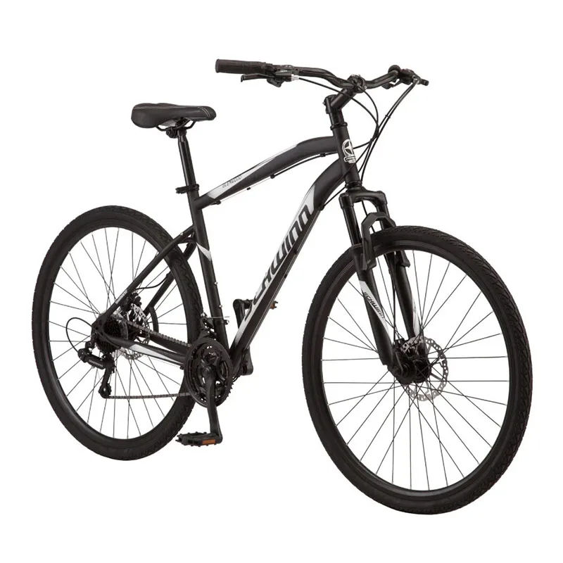 

Мужской гибридный велосипед Schwinn 700c, 21 скорость, черный