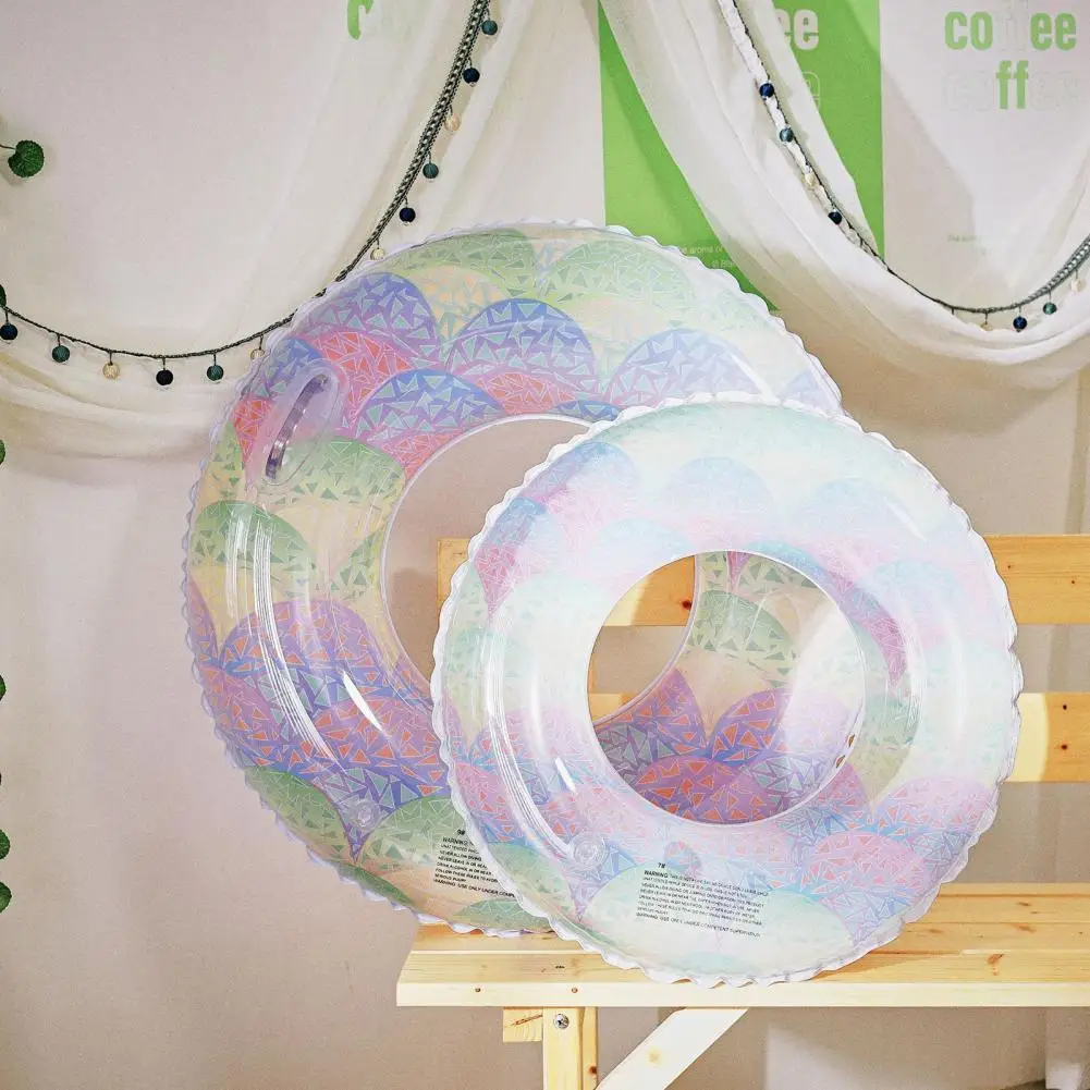 

Причудливое летнее круглое кольцо для бассейна, надувное кольцо для бассейна, легкое, устойчивое к царапинам