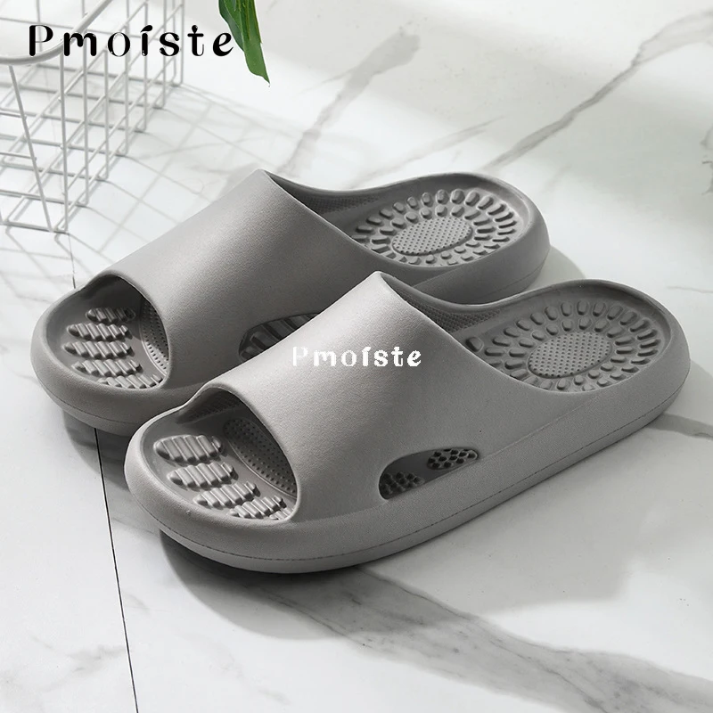 Women's Home Slippers Comfortable Flat Massage Shoes for Woman Indoor Non-slip Designer Slides 2023 Summer Slipper Outdoor