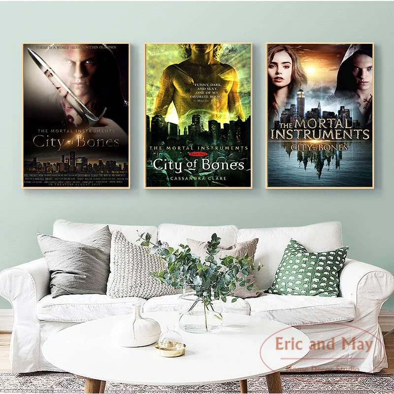 

Настенные плакаты и принты Mortal Instruments, Картина на холсте, настенные картины, Новый Винтажный стиль, настенные картины для спальни Quadro