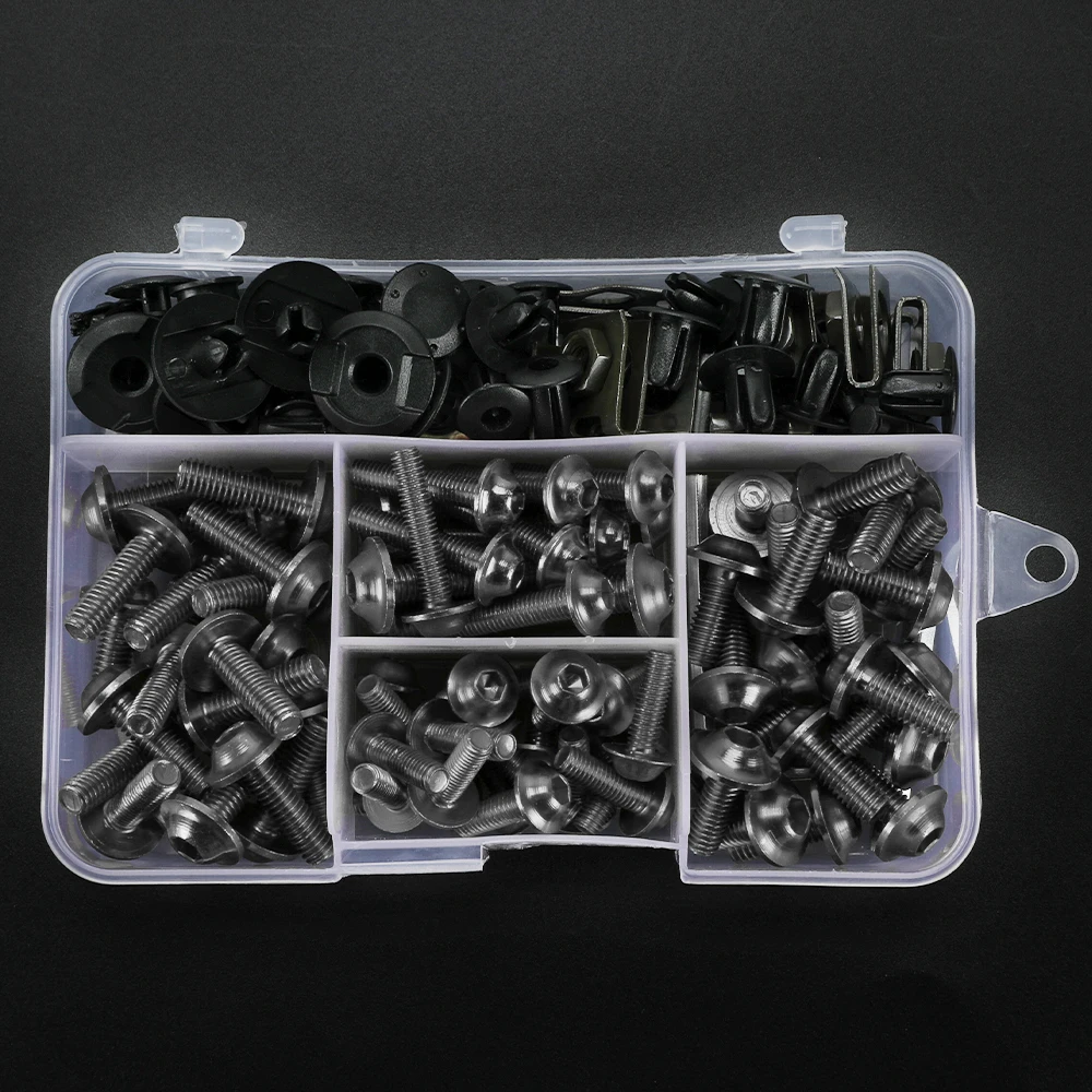 Аксессуары для мотоциклов Комплект алюминиевых болтов обтекателей винтов