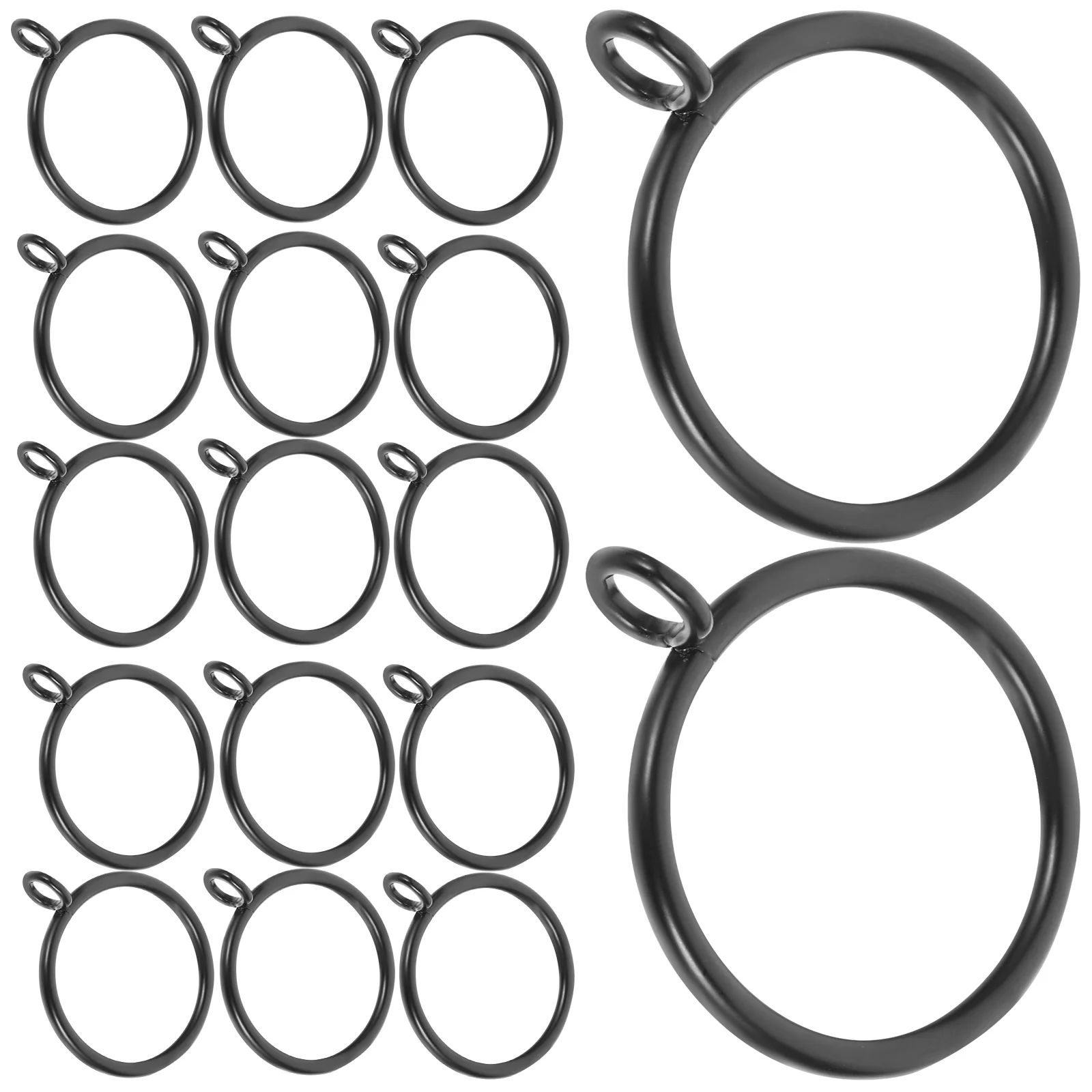 

Curtain Ring Fixing Metal Household Rings Roman Rod Circles Eyelet Decor Window