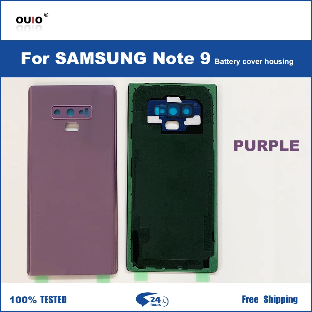 Задняя крышка батарейного отсека Замена корпуса для SAMSUNG Galaxy Note 9 N960 детали