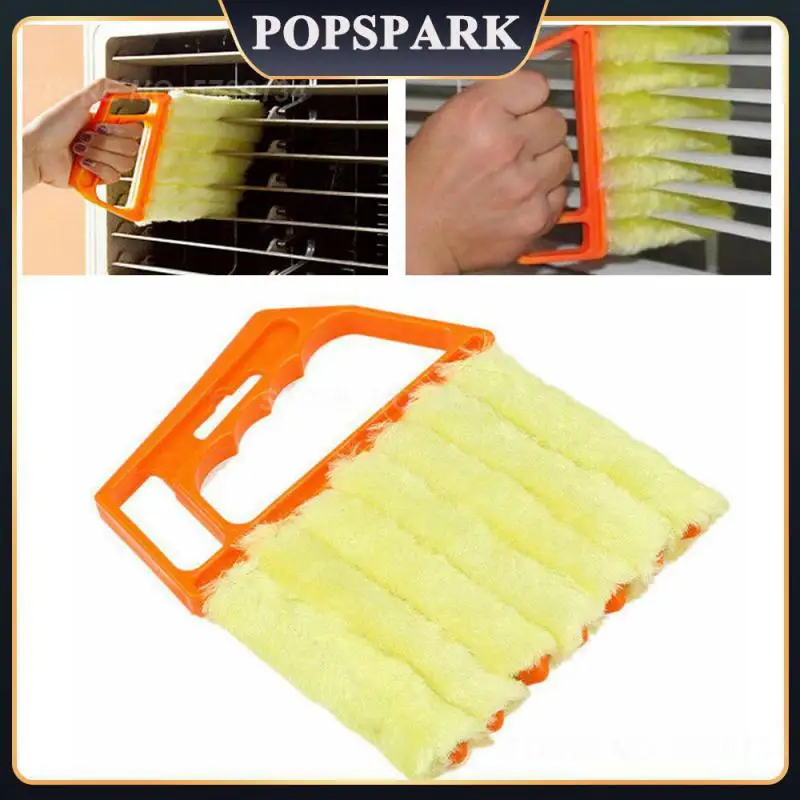 

Очиститель от пыли из микрофибры, портативная щетка для мытья окон, полезная прочная тряпочка для чистки слепых лезвий, аксессуары для окон ...