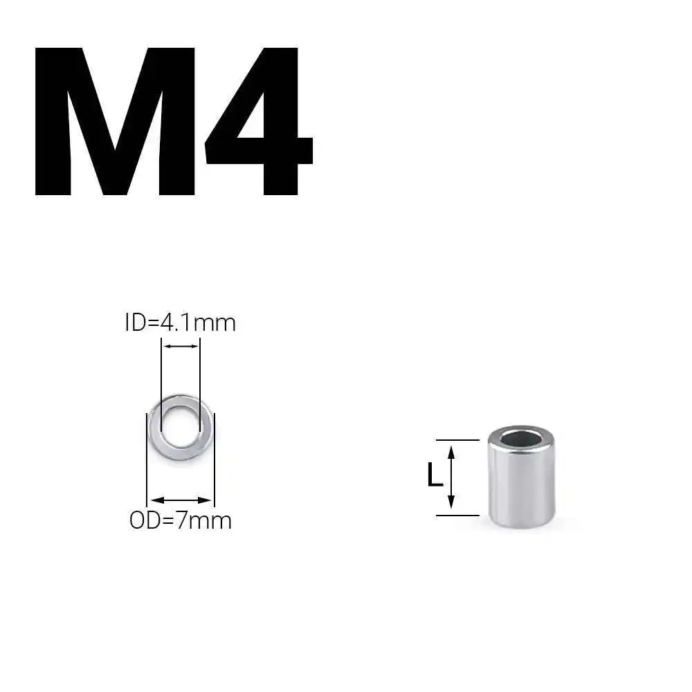 

Алюминиевые проставки BULK-MAN M3 M4 M5 M6 M8