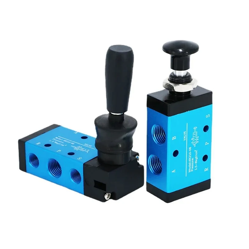 Пневматический выключатель аксессуары для цилиндра ручной клапан 4h210-08 вытяжной