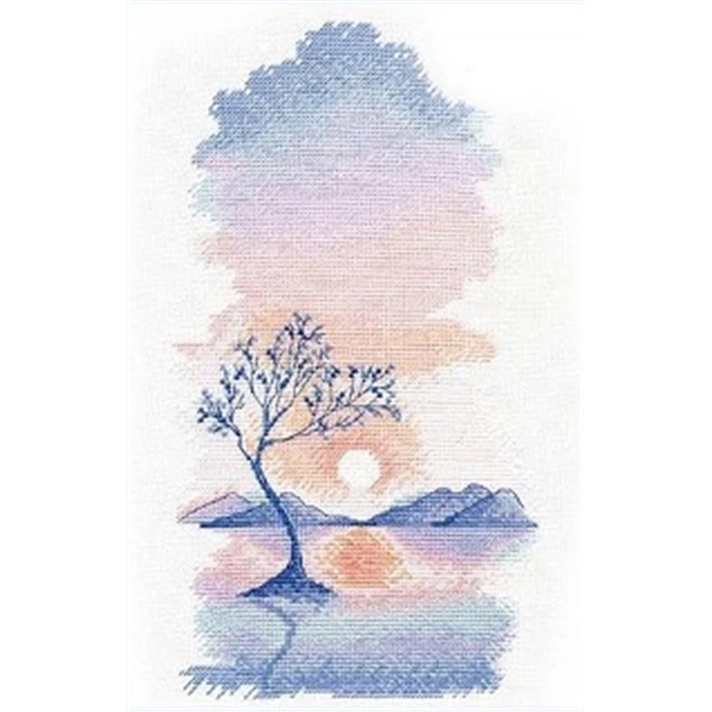 

ZZ6273Home Fun Cross Stitch Kit Package Greeting Needlework Counted Kits New Style Joy Sunday Kits Embroidery