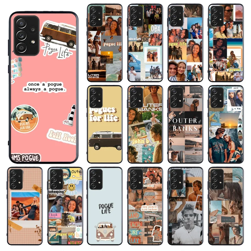 

outer banks Phone Case for Samsung Galaxy A13 A22 A12 A32 A71 A11 A21S A33 A52 A72 A51 A50 A70 A31 M31