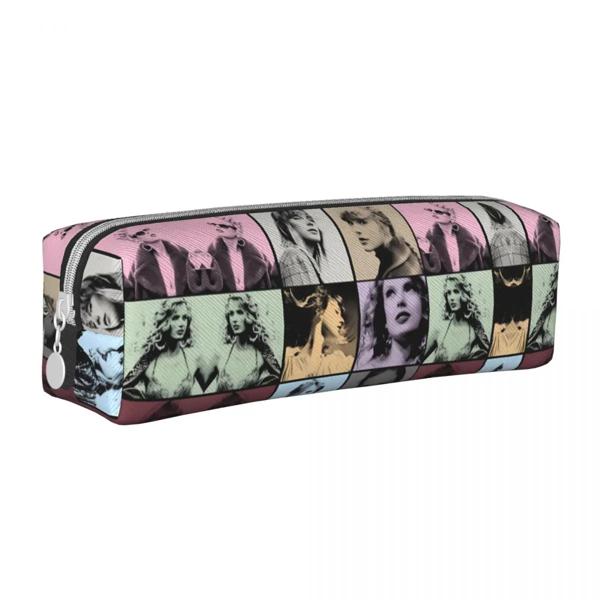 

Пенал Тэйлор-Свифт, модный большой чехол для карандашей с рисунком в стиле рок группы Чехол Singer, для девочек и мальчиков, канцелярские принадлежности, Органайзер