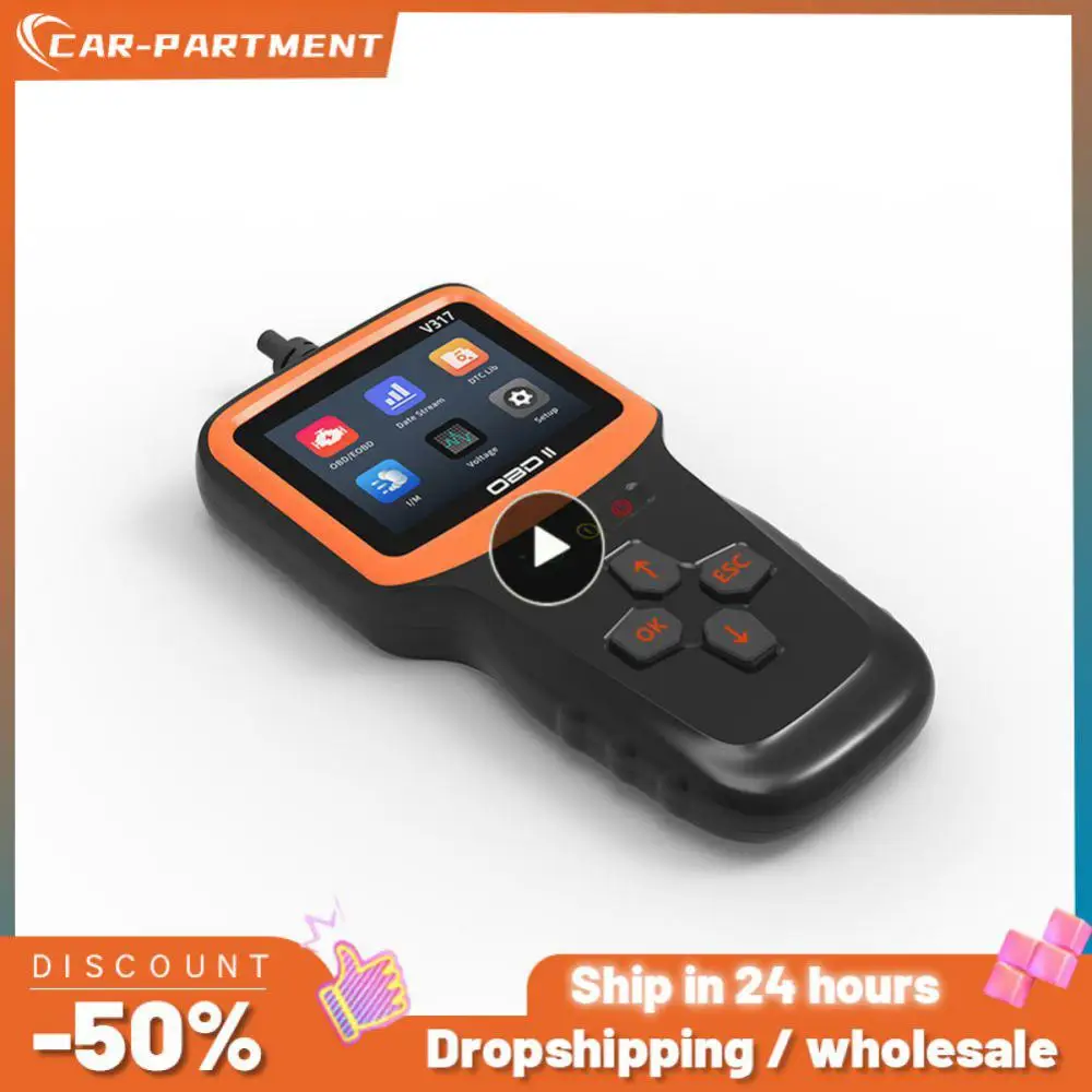 

Obd2 Engine Fault Diagnosis Car Diagnostics Portable Obd Car Fault Detector V317 Car Fault Detector Car Accessories Universal