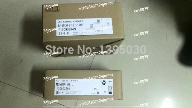 Серводвигатели 220 В 400 Вт MHMJ042G1U + MBDKT2510CA1 с руководством по английскому языку