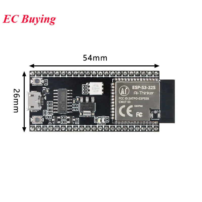 ESP-S3-32S WiFi Bluetooth-совместимый BLE 5 0 сетчатая макетная плата беспроводной модуль -