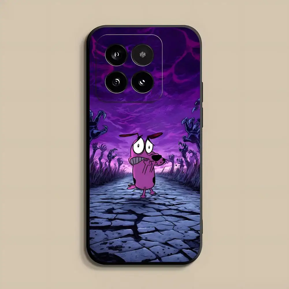 Фото Чехол для телефона C-Courage Cowardly Dog, силиконовый чехол для Redmi Note 15 A7 Xiaomi 17 Ultra 15 14 T Pro Plus 4G 5G №2