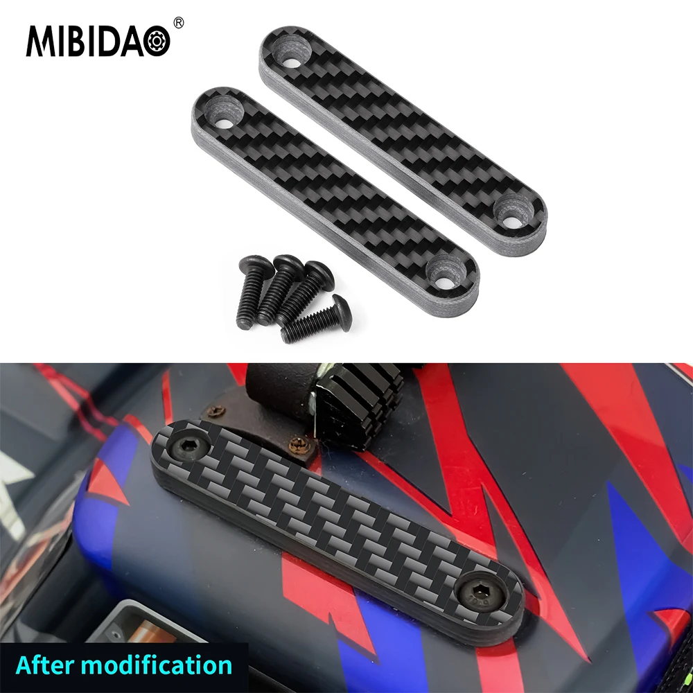 MIBIDAO 2 шт. Рейка на крышу/багажник багажник крышу RC поперечины для зарабатывания 6S