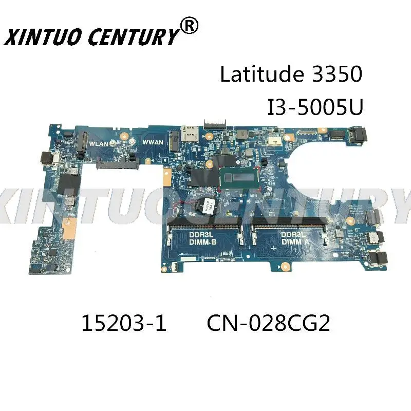 Материнская плата для Dell Latitude 3350 15203-1 CN-028CG2 028CG2 28CG2 2 0 ГГц материнская ноутбука ПК