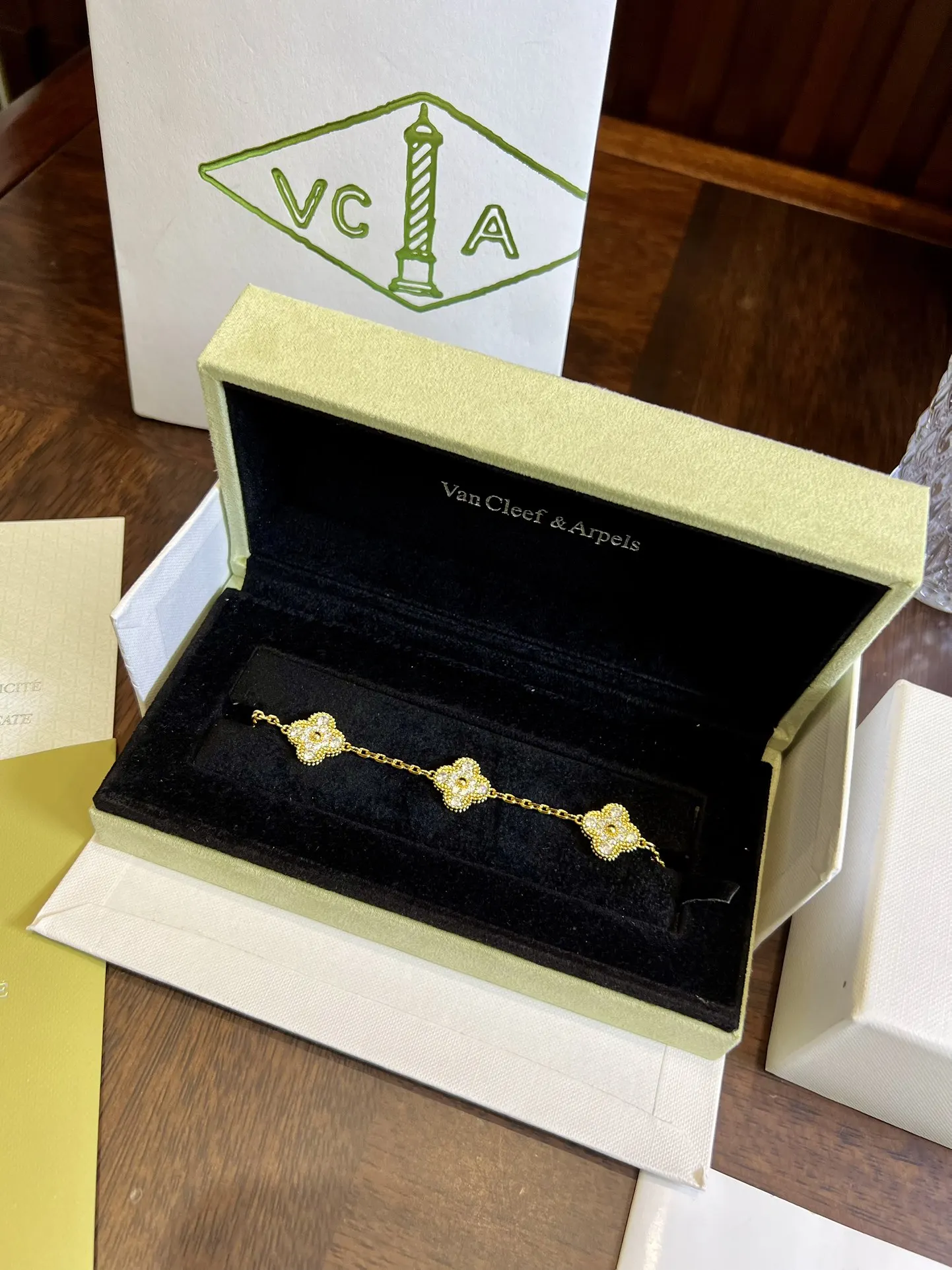 Van Cleef &amp Arpels женский браслет