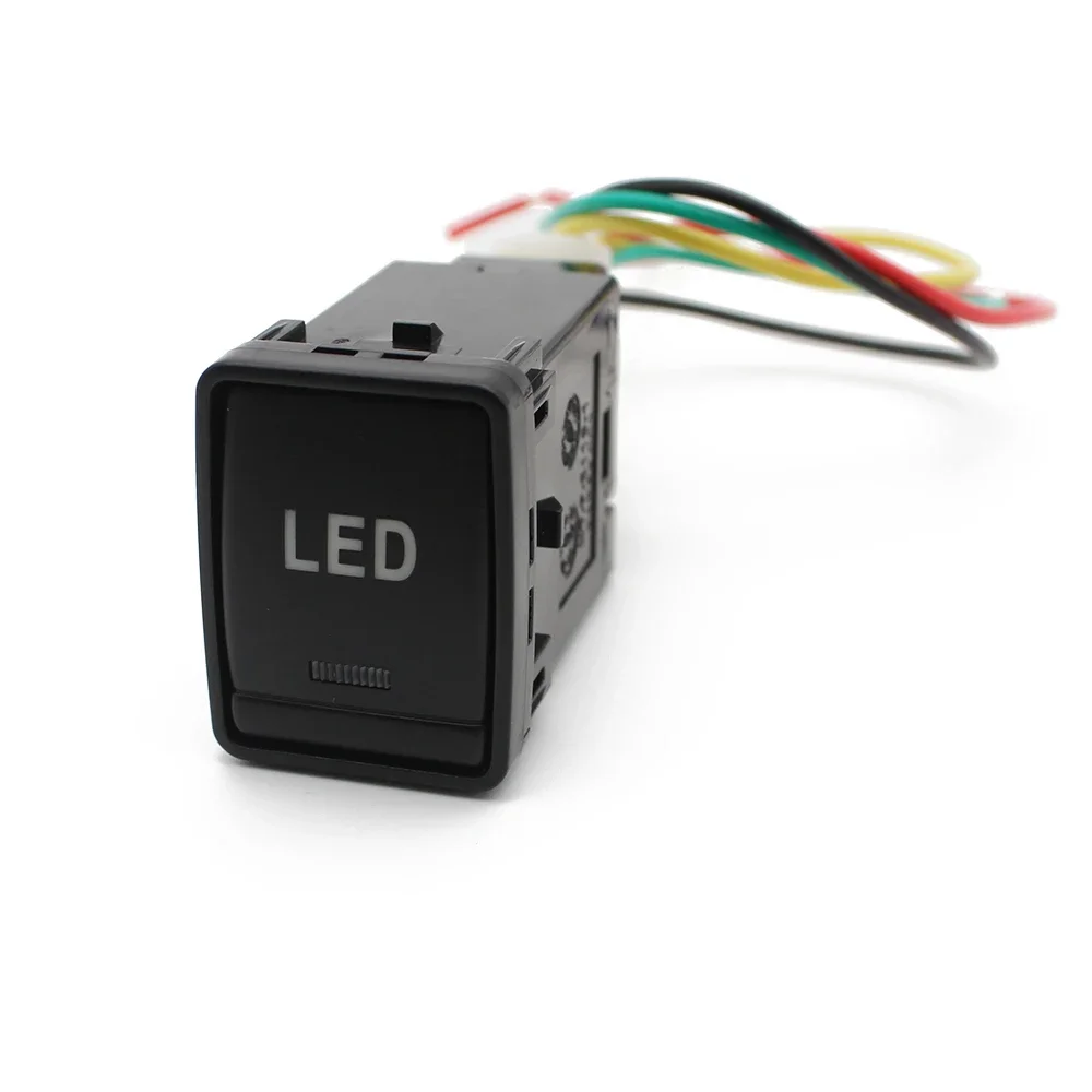 

1 шт. светодиодные противотуманные фары дневного света DRL, кнопка включения и выключения для Nissan X-Trail T32 2014-2020 Qashqai J11 2015 2016