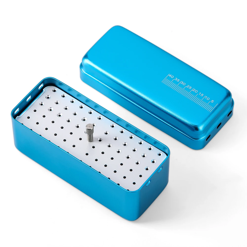 Коробка для стоматологической дезинфекции JOY DENTAL 72 отверстия FG 1 6 мм файлы