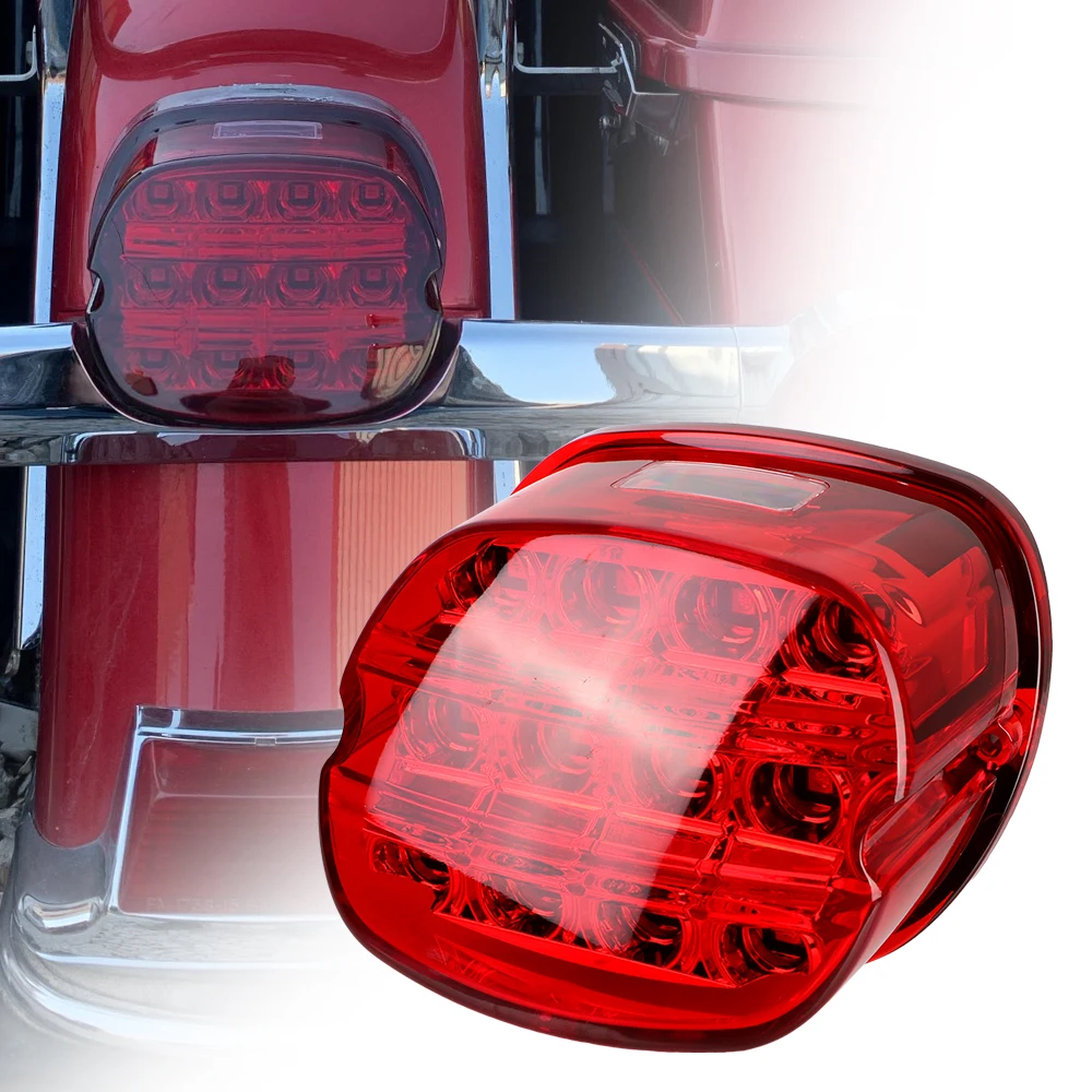 

Супер яркий светодиодный задний тормозной светильник светодиодный светильник для вождения Дневной светильник номерной знак лампы индикаторы для мотоцикла лампа