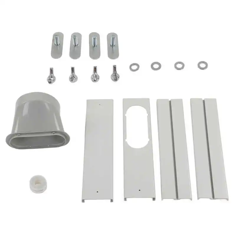 

Комплект вентиляционных отверстий переменного тока, портативный оконный комплект кондиционера, без зазора для дома с кабелем 150 мм