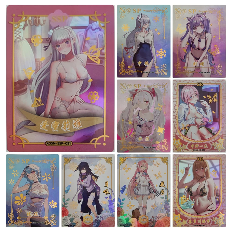 

Goddess Story Emilia Marin SP SSP Card Bronzing collection Game cards Anime characters Christmas Birthday gifts Children's toys