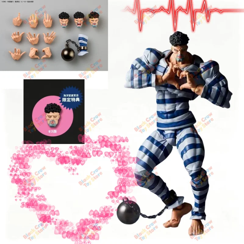 Фото Предзаказ: Фигурка Kaiyodo Amazing Yamaguchi Revoltech One Punch Man Sexy Prisoner – Модная коллекционная игрушка, подарок №1